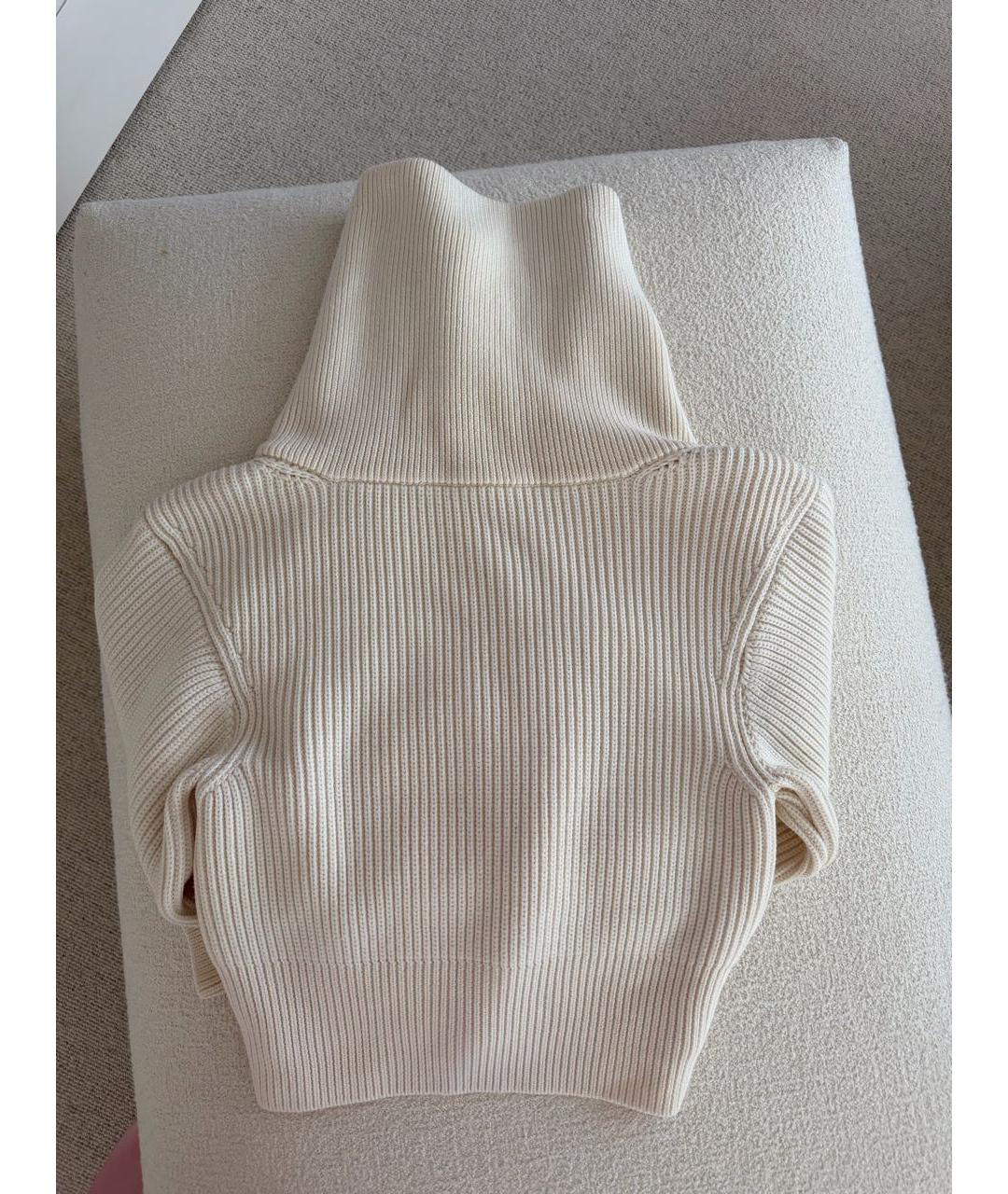 JACQUEMUS Белый шерстяной джемпер / свитер, фото 3