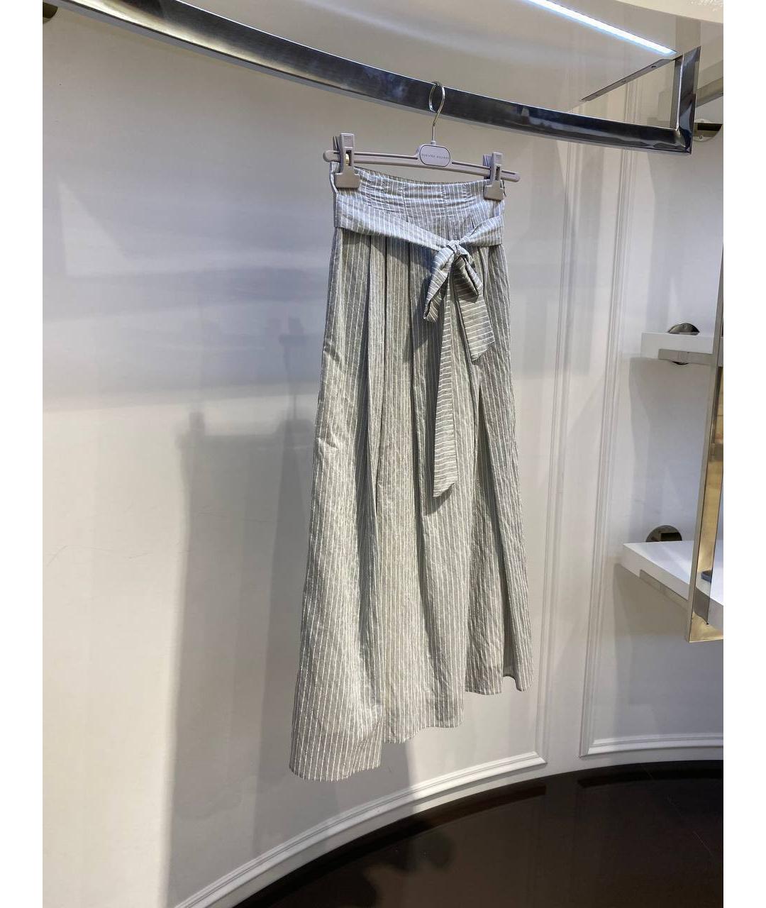 FABIANA FILIPPI Мульти хлопковая юбка макси, фото 2