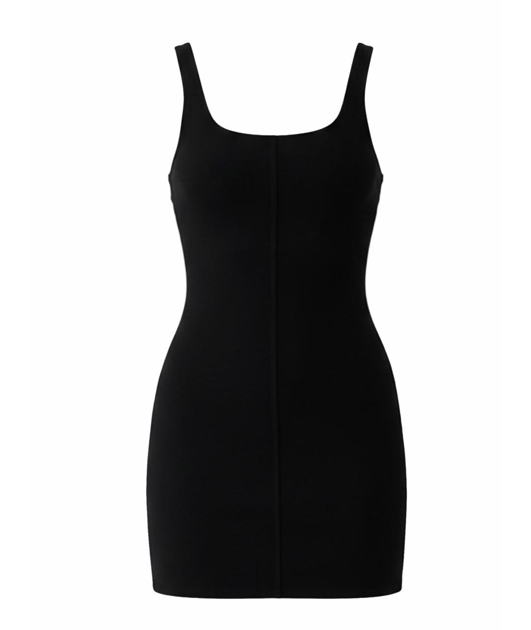 ALO YOGA Черное полиэстеровое платье, фото 1