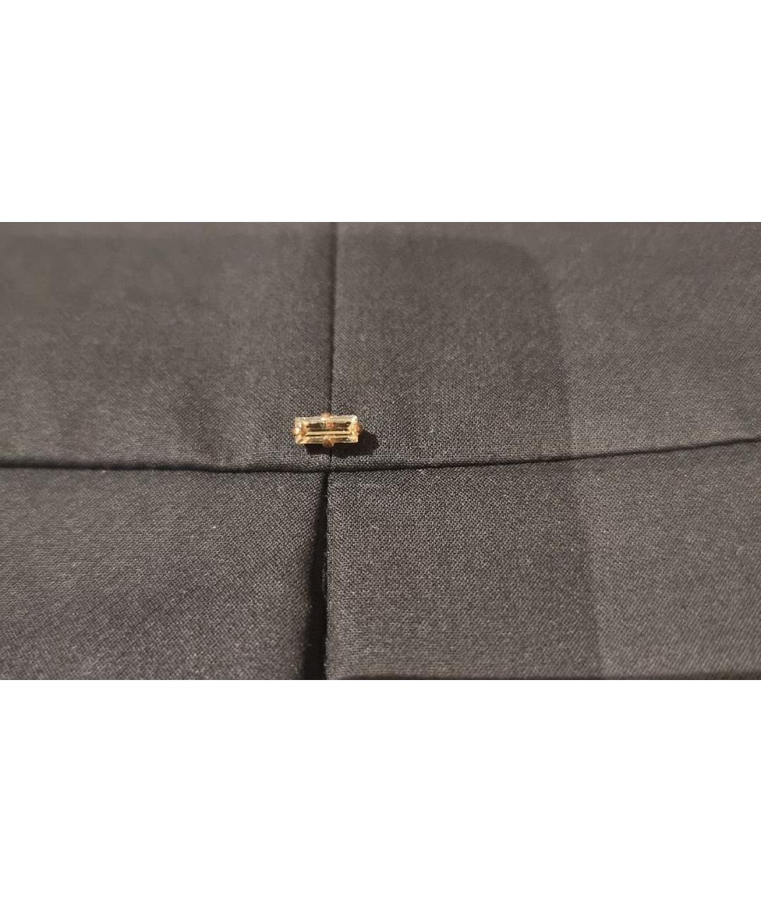 SPORTMAX Черный хлопковый жилет, фото 5