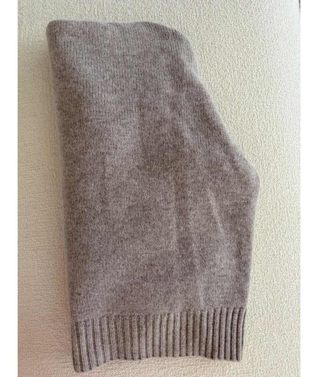 SPORTY AND RICH Бежевый шерстяной джемпер / свитер, фото 3