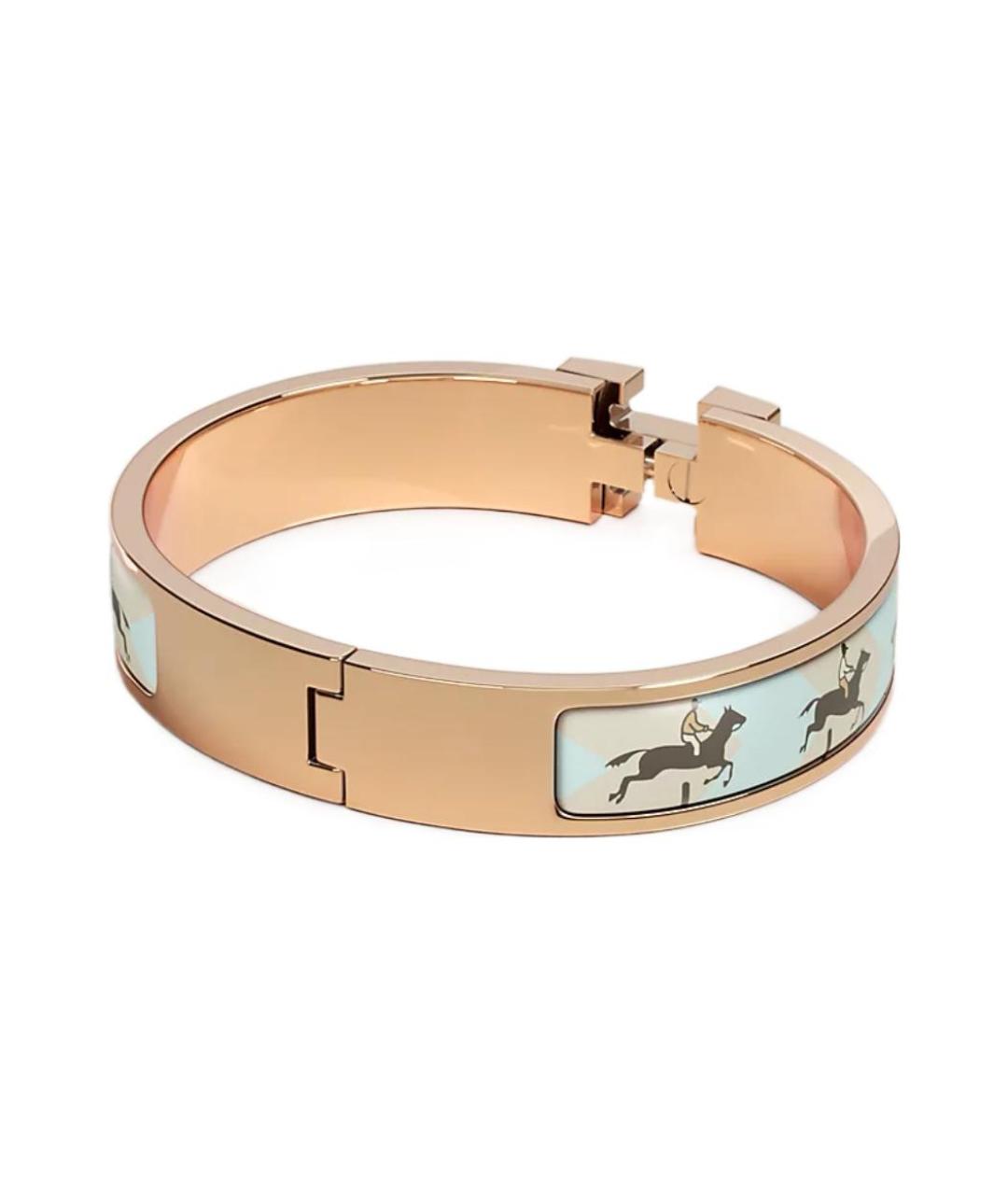 HERMES Розовый браслет, фото 2