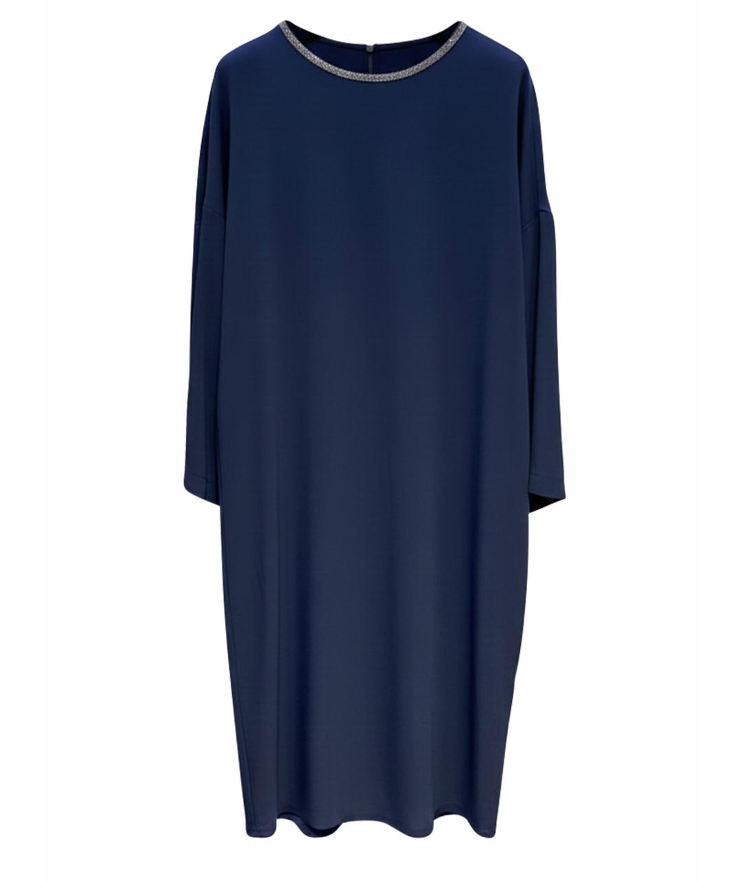 FABIANA FILIPPI Синее вискозное платье, фото 1