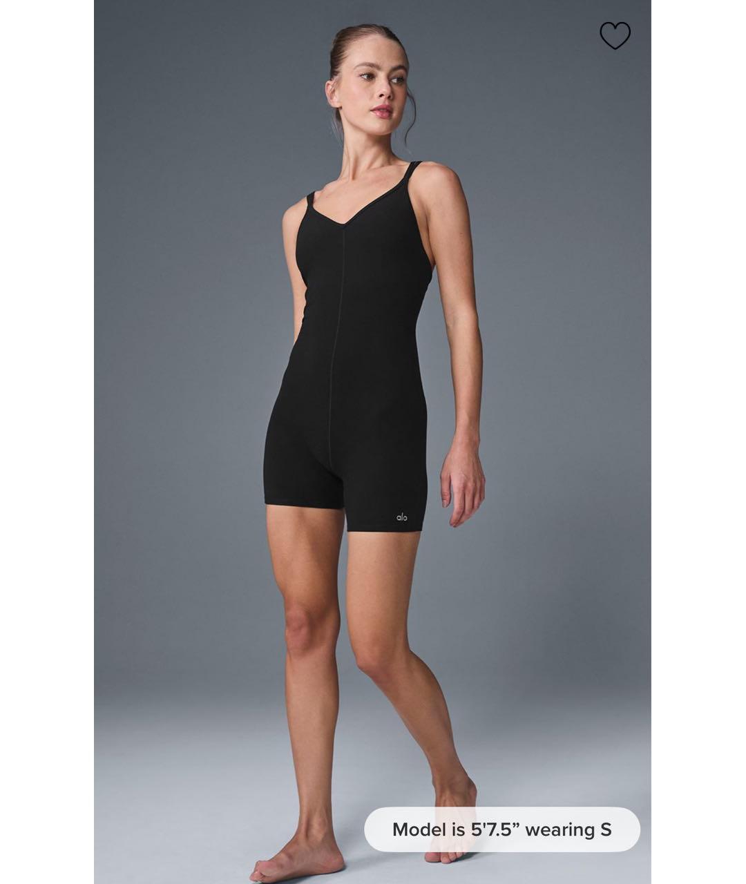 ALO YOGA Черный полиэстеровый спортивные костюмы, фото 6