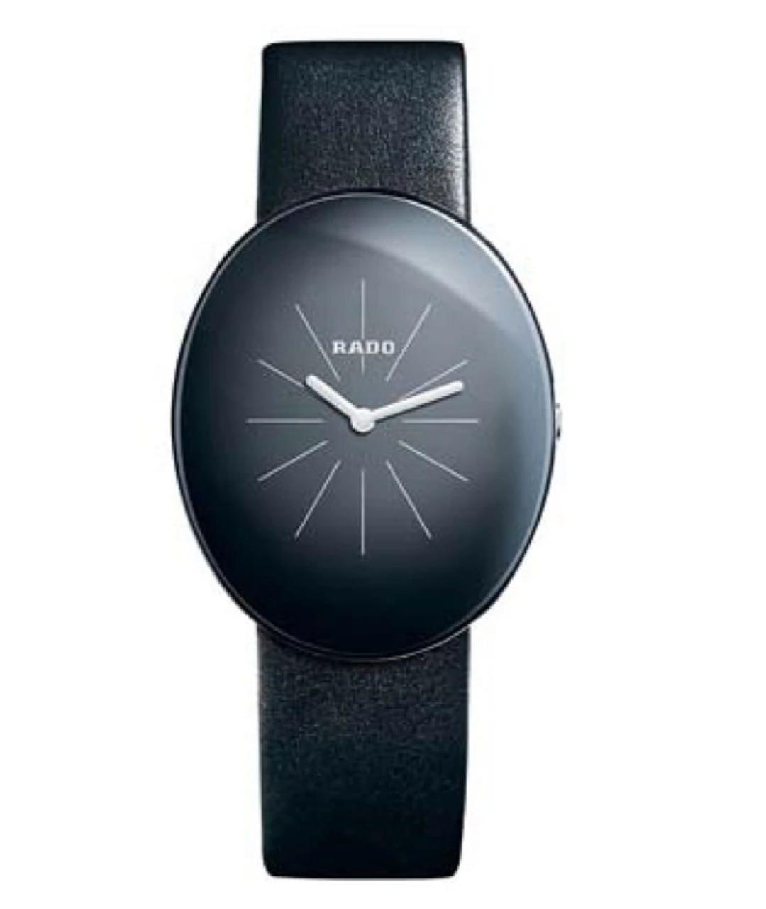 RADO Черные стальные часы, фото 1