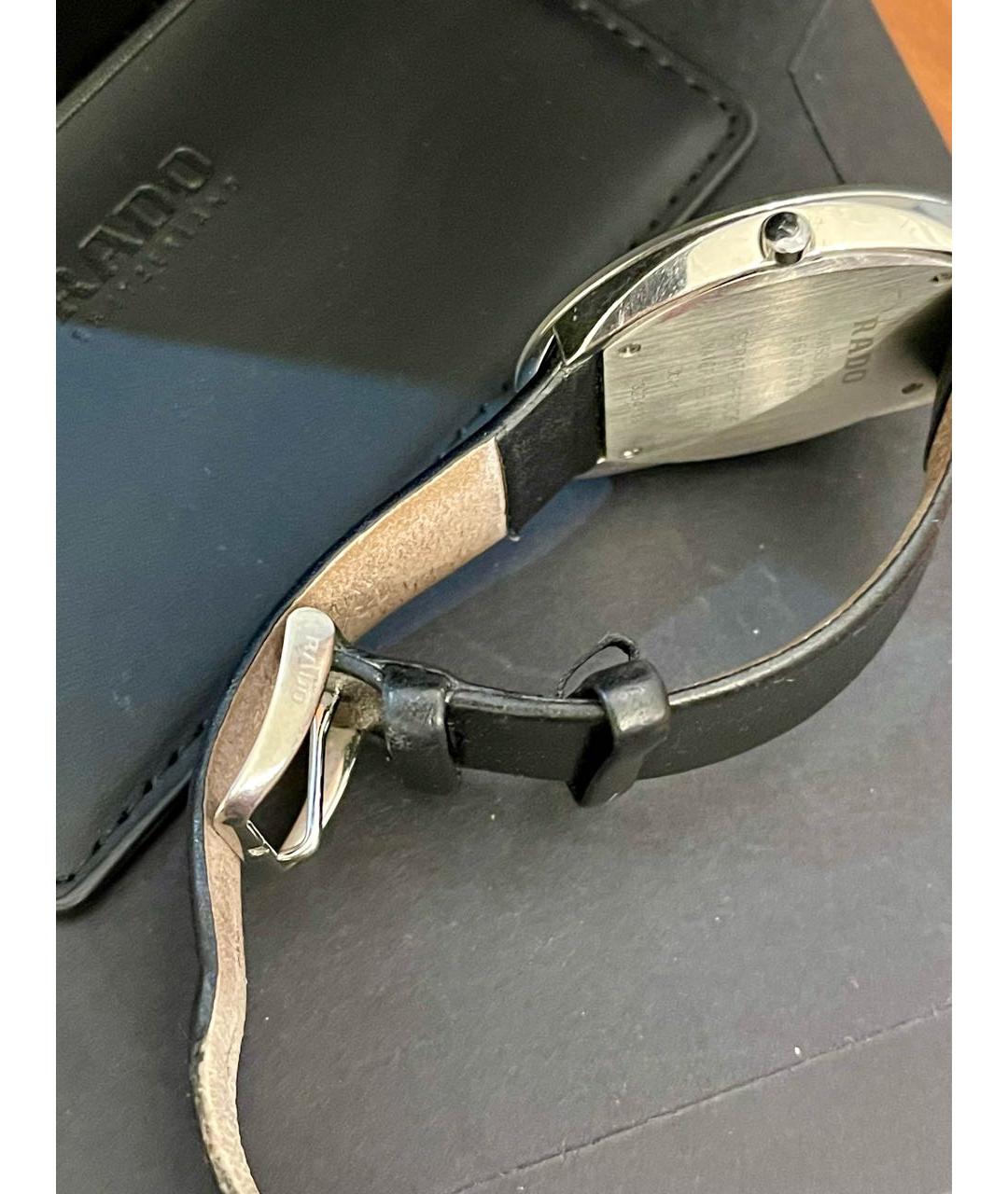 RADO Черные стальные часы, фото 3