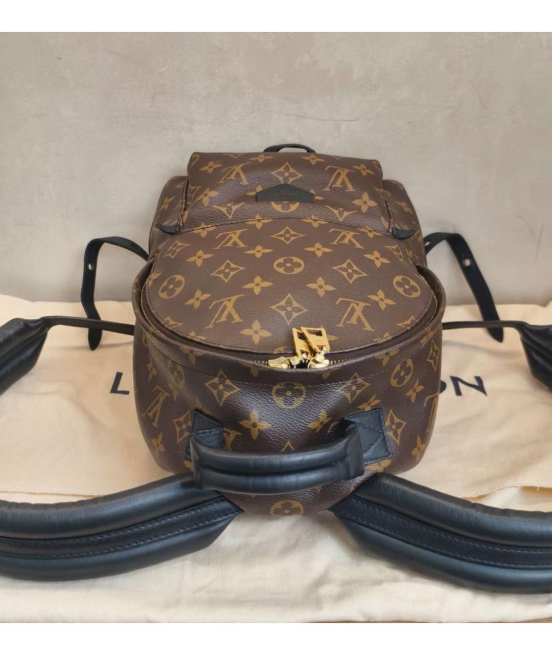 LOUIS VUITTON Коричневый рюкзак, фото 4