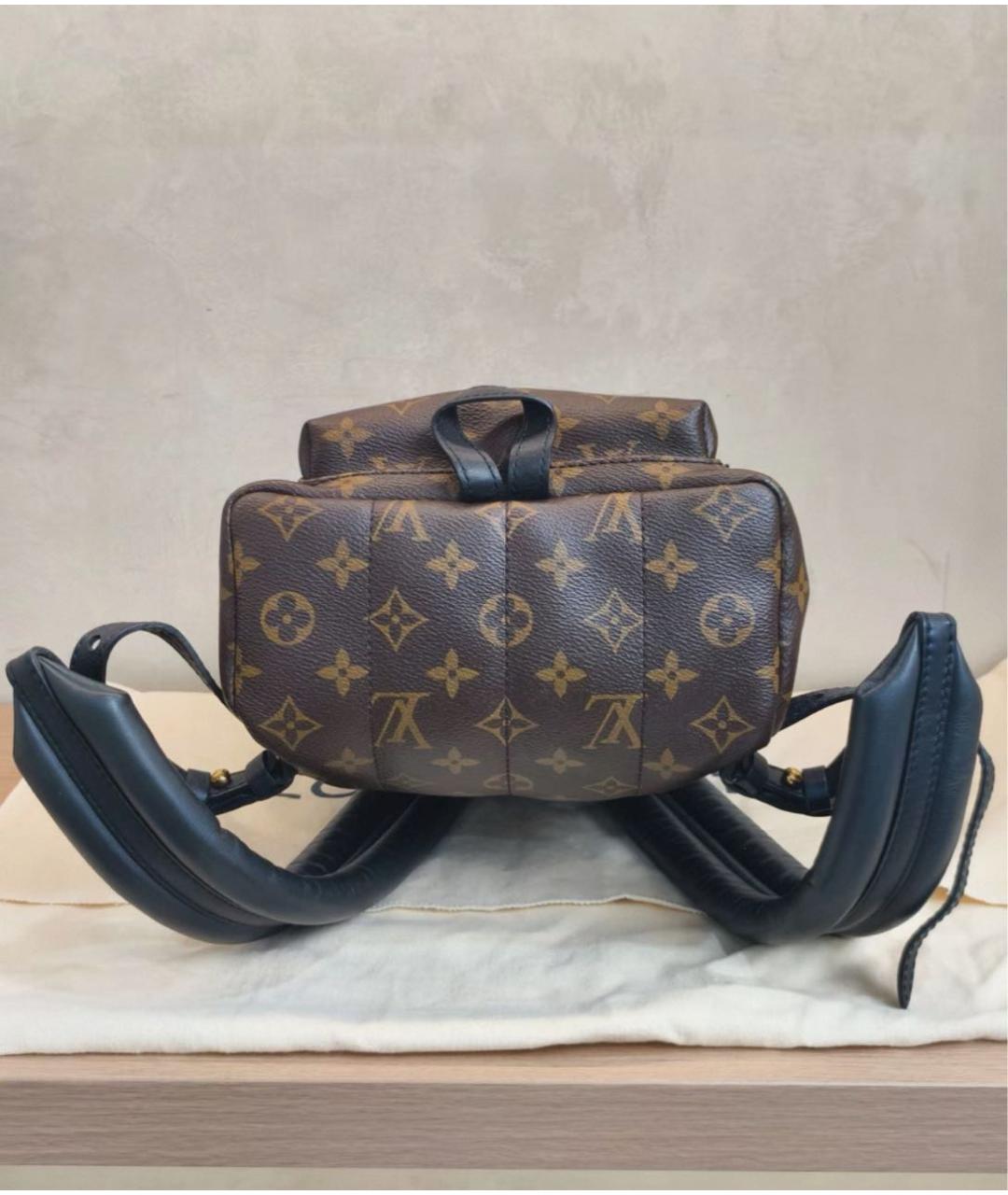 LOUIS VUITTON Коричневый рюкзак, фото 5
