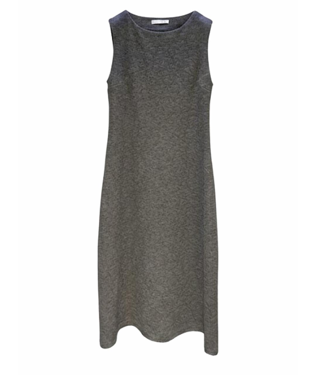 FABIANA FILIPPI Серое шерстяное платье, фото 1