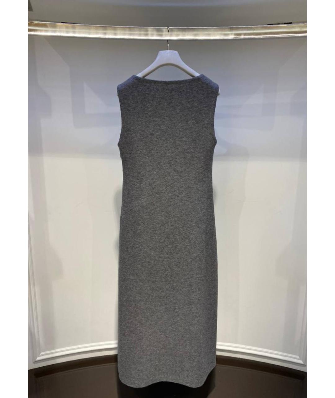 FABIANA FILIPPI Серое шерстяное платье, фото 3