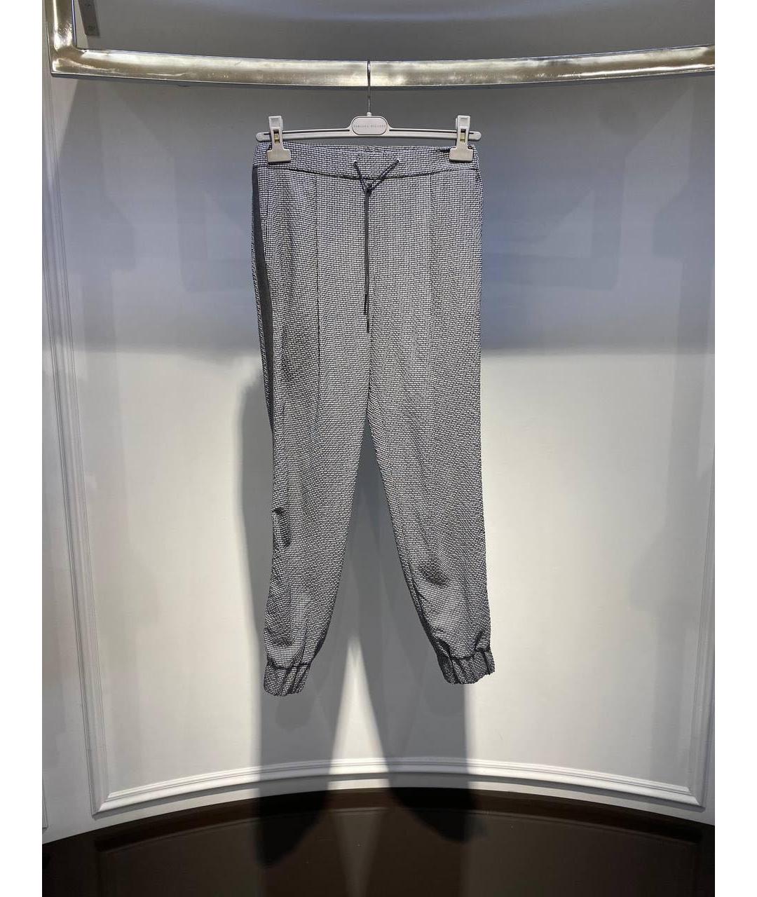 FABIANA FILIPPI Серый шерстяной костюм с брюками, фото 3