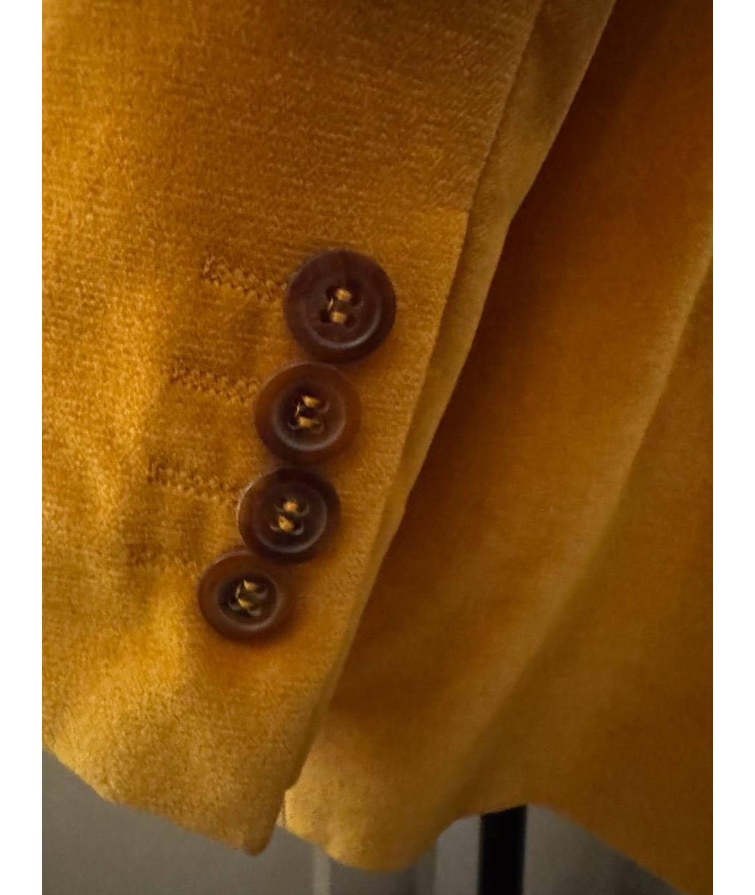 KENZO Оранжевый бархатный пиджак, фото 6
