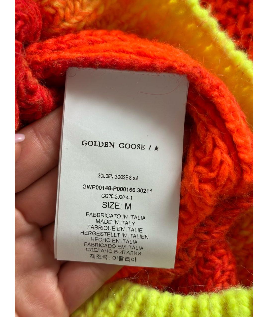 GOLDEN GOOSE DELUXE BRAND Мульти шерстяной джемпер / свитер, фото 6