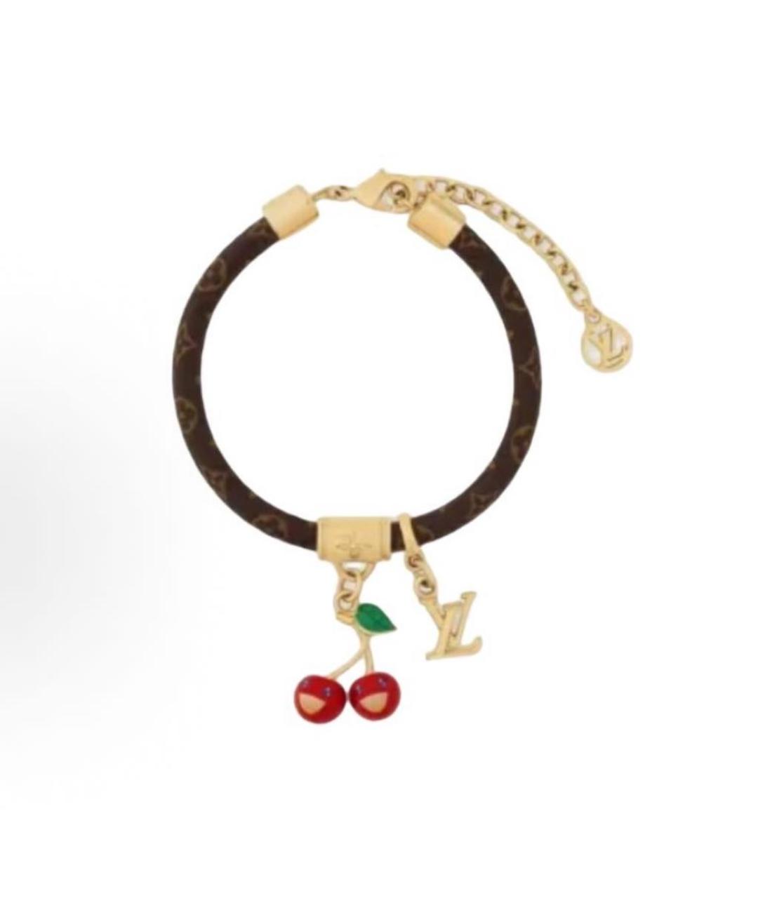 LOUIS VUITTON Коричневый браслет, фото 3