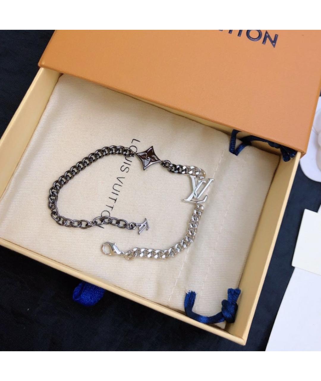 LOUIS VUITTON Серебрянный браслет, фото 2