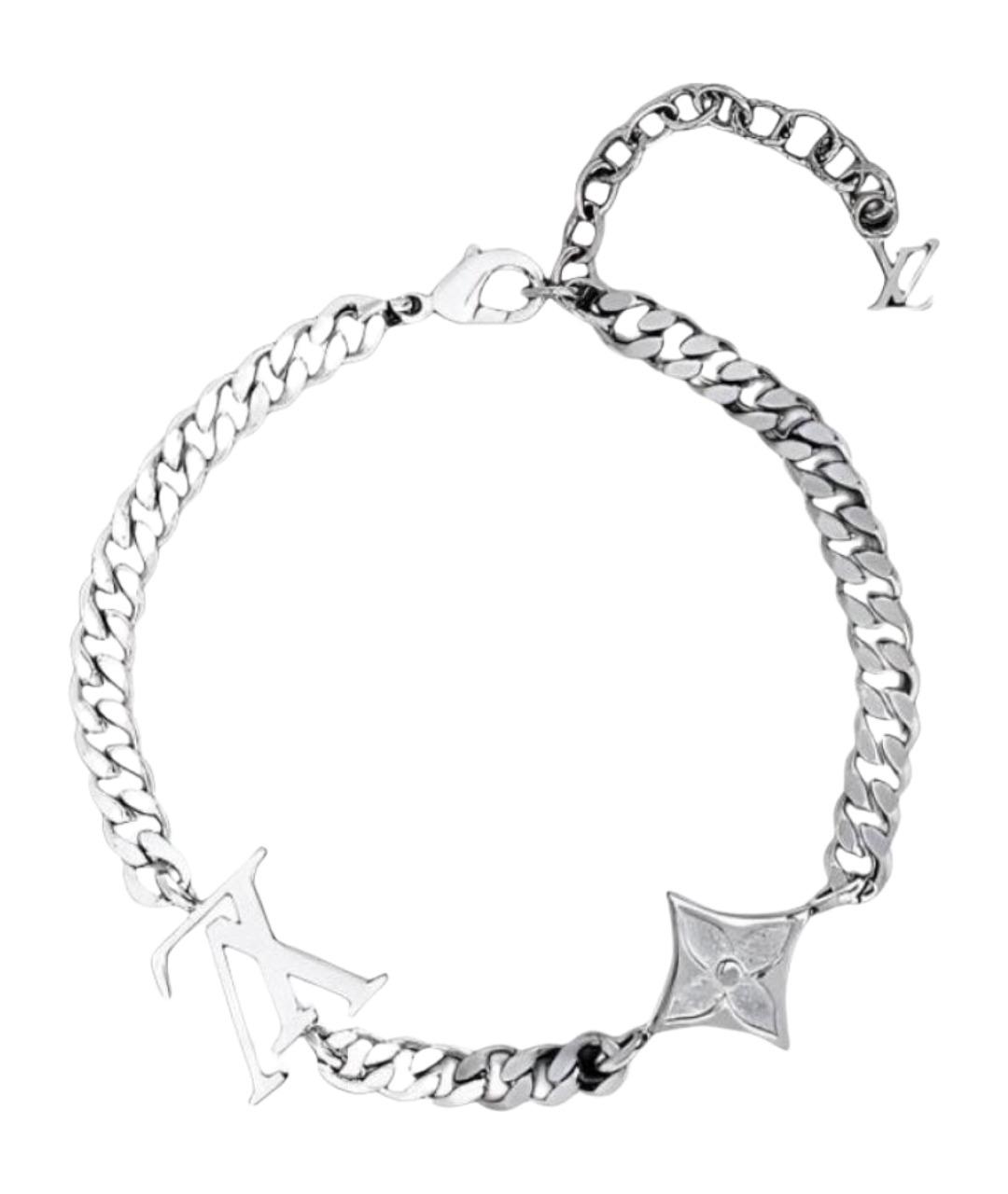 LOUIS VUITTON Серебрянный браслет, фото 1