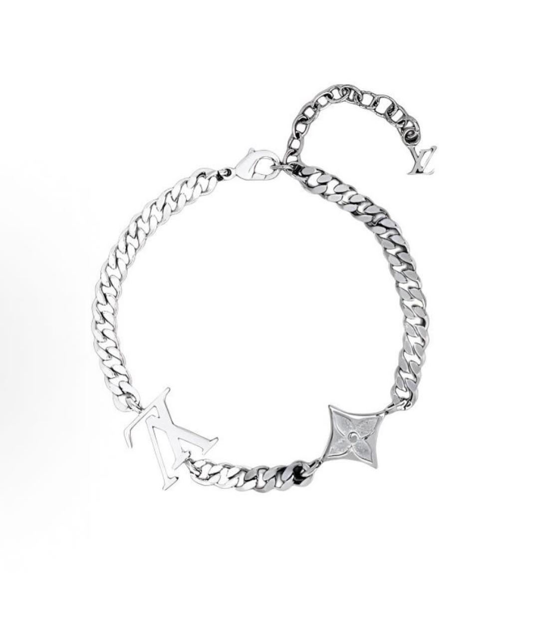 LOUIS VUITTON Серебрянный браслет, фото 3