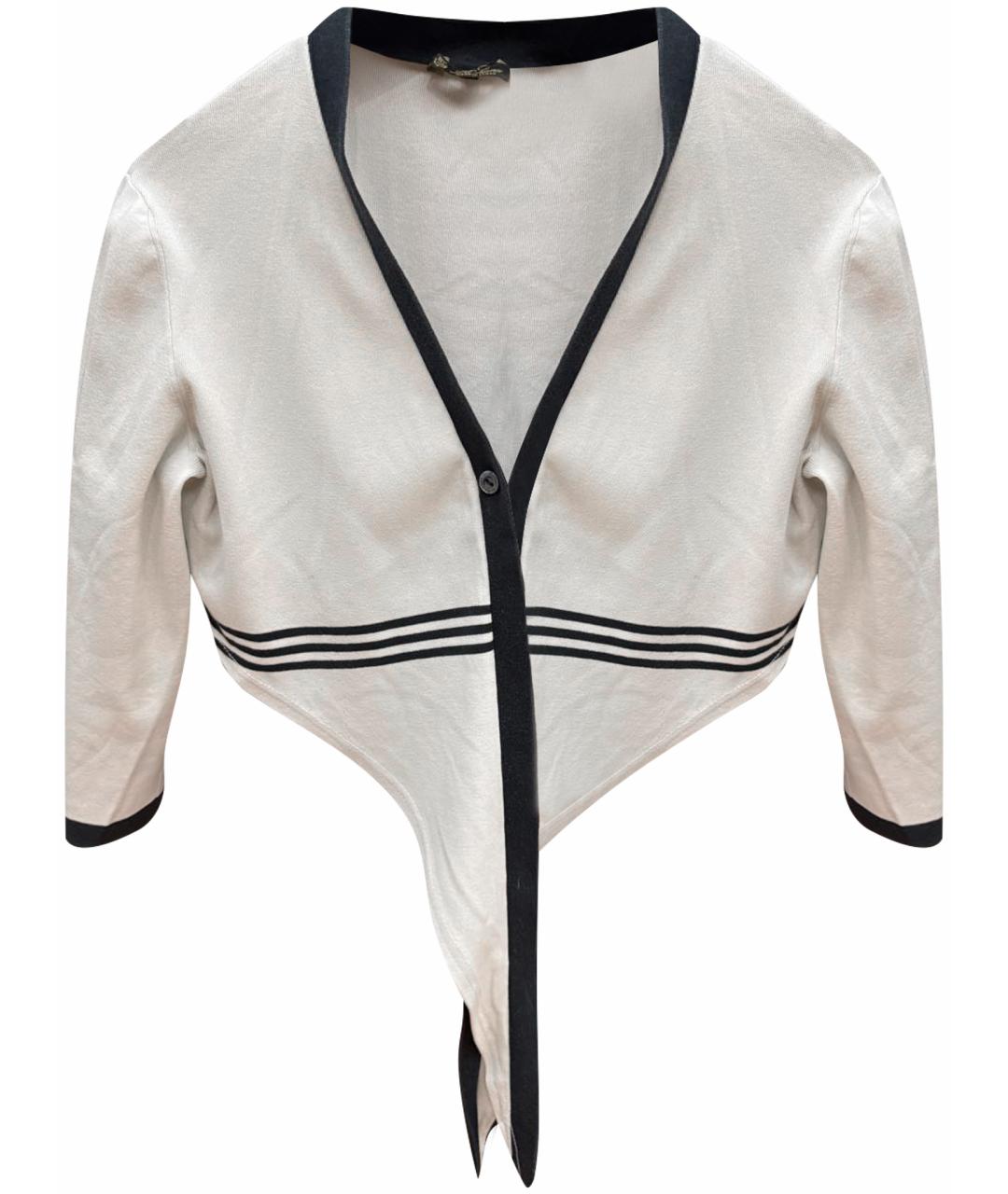 LORO PIANA Белый хлопковый джемпер / свитер, фото 1