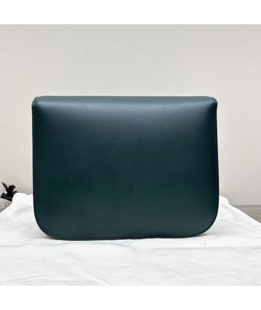 CHANEL Зеленая кожаная сумка через плечо, фото 3