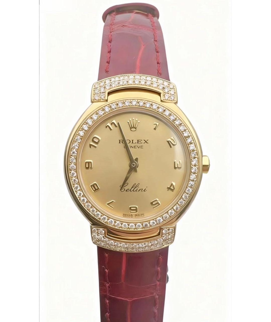 ROLEX Золотые часы из желтого золота, фото 5