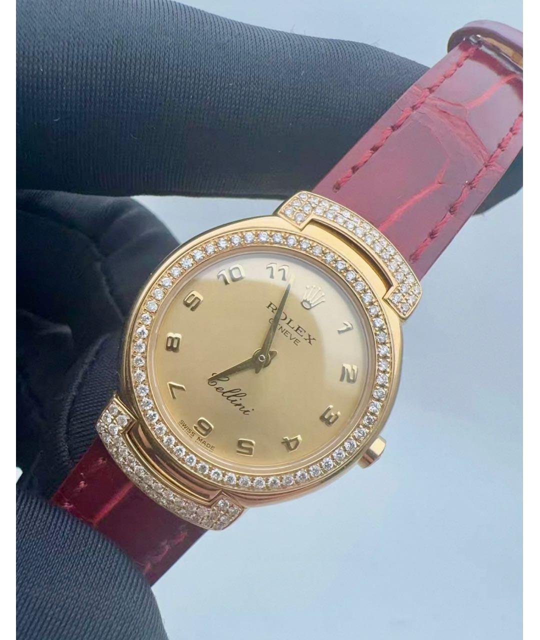 ROLEX Золотые часы из желтого золота, фото 4