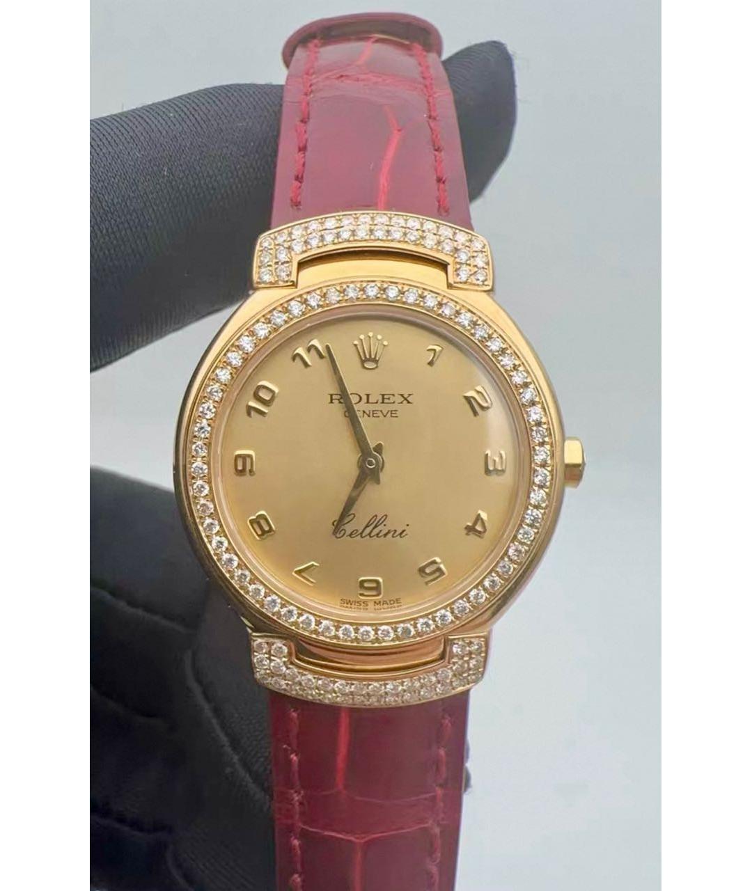 ROLEX Золотые часы из желтого золота, фото 2