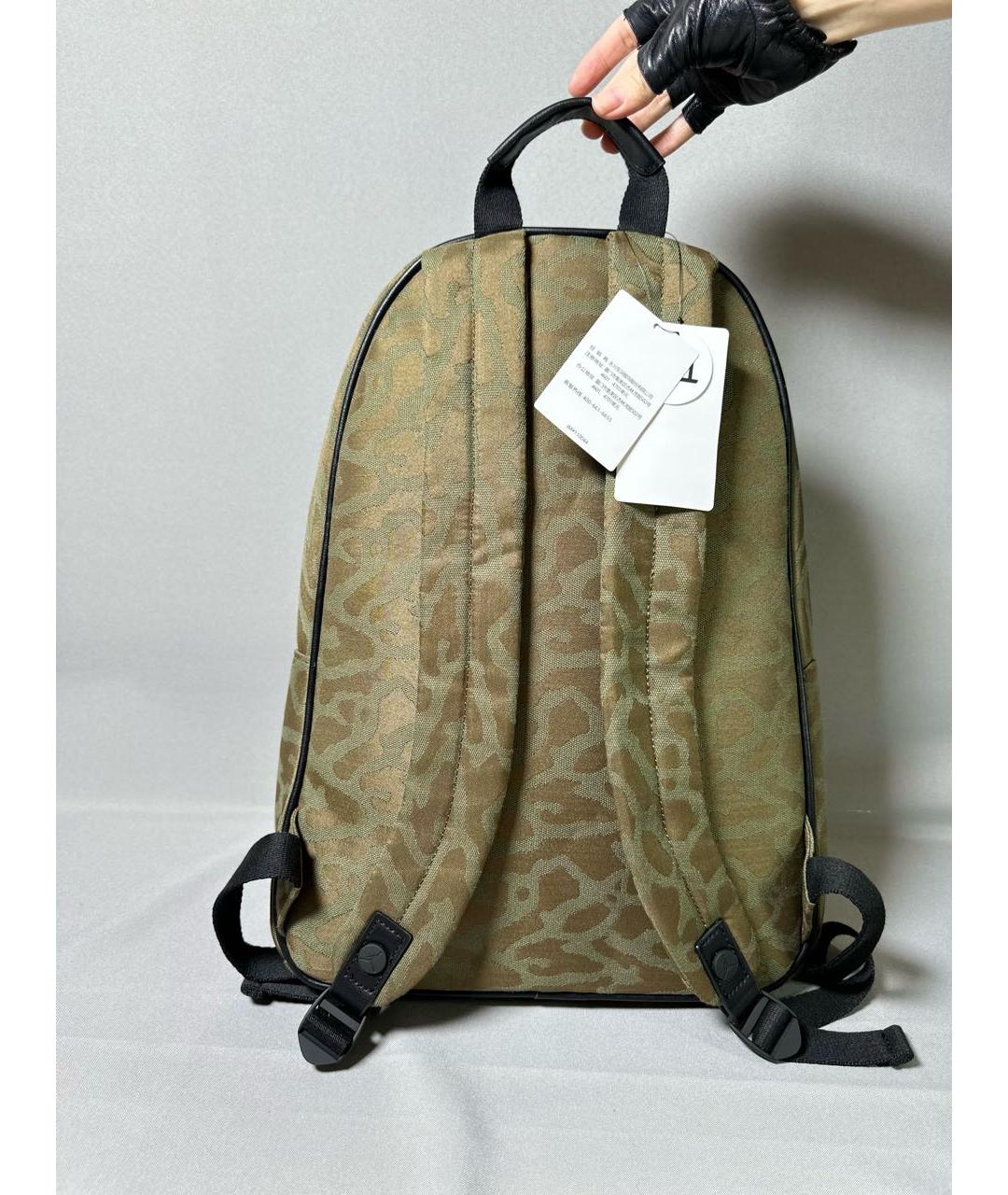 JORDAN Хаки тканевый рюкзак, фото 3