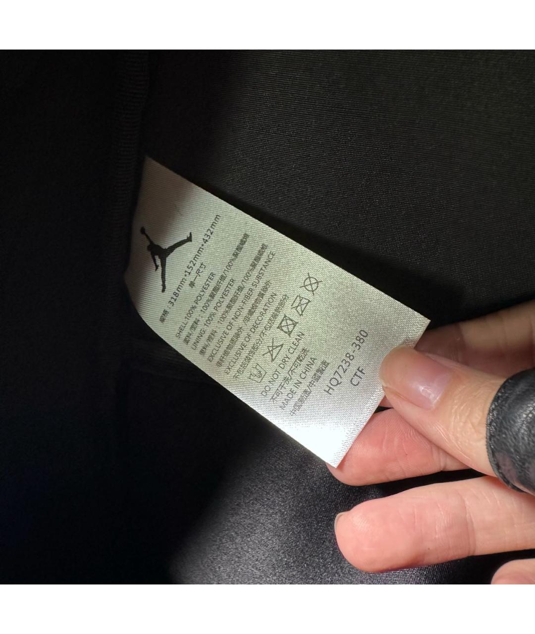 JORDAN Хаки тканевый рюкзак, фото 6