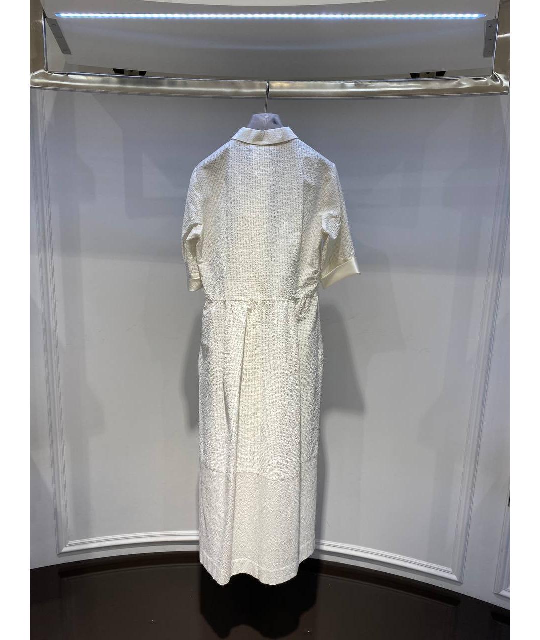 FABIANA FILIPPI Белое хлопковое платье, фото 3