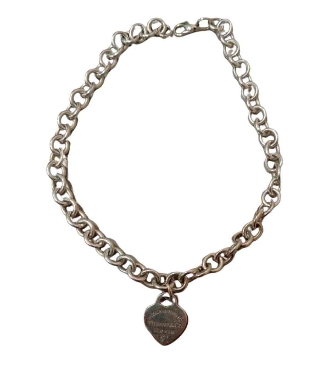 TIFFANY&CO Серебряное серебряное колье, фото 1