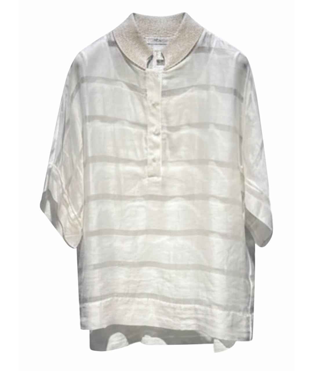 FABIANA FILIPPI Белая хлопковая блузы, фото 1