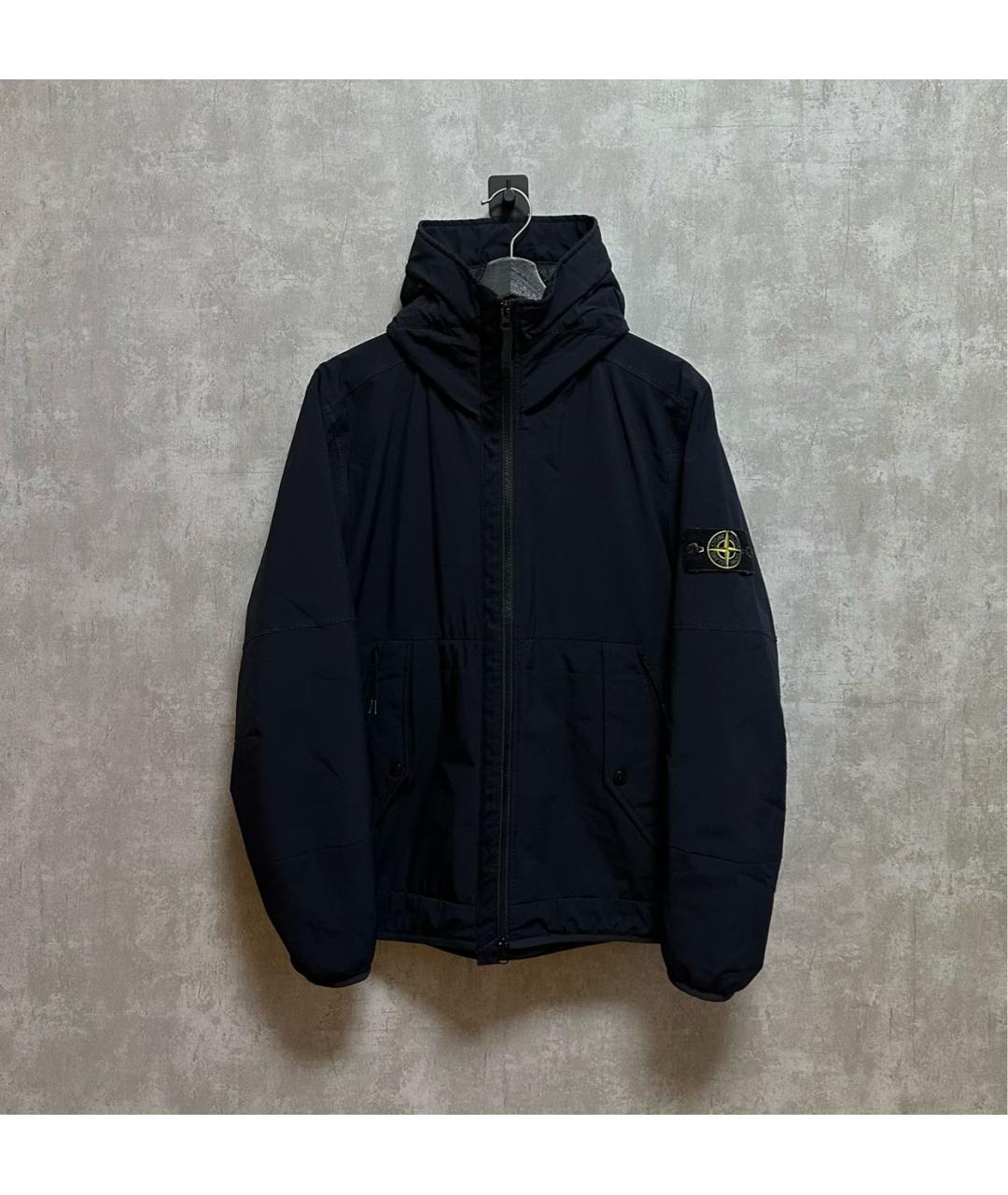 STONE ISLAND Темно-синяя куртка, фото 5