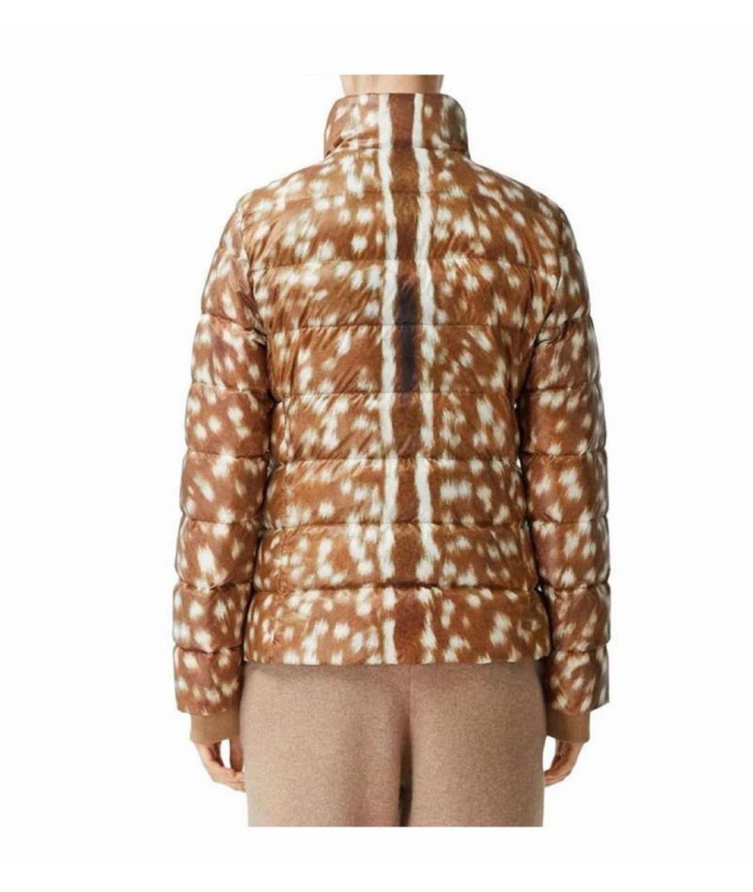 BURBERRY Коричневый пуховик, фото 2