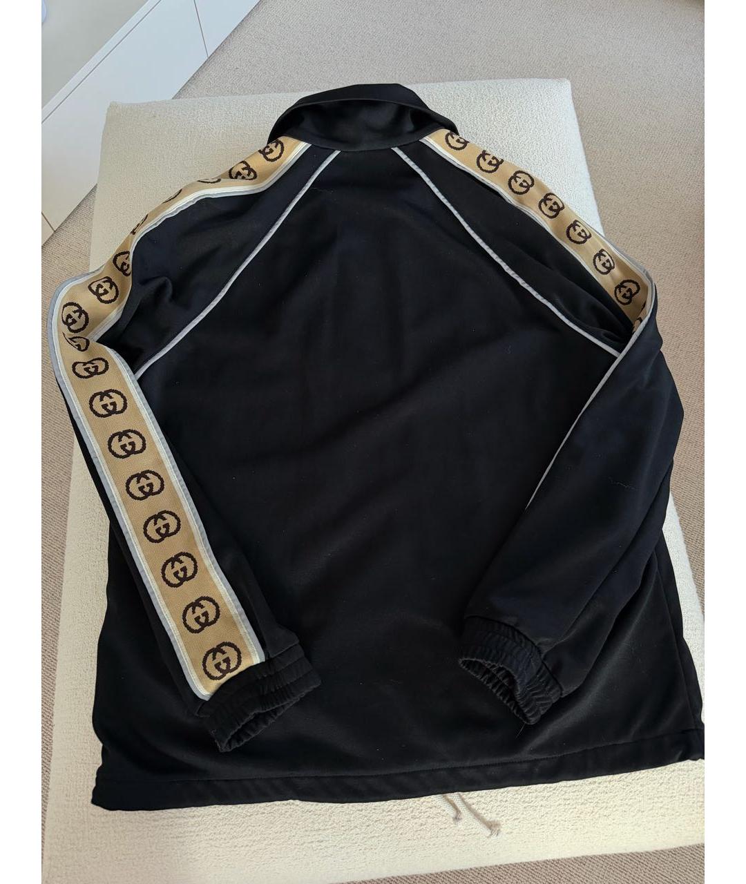 GUCCI Черная спортивная куртка, фото 2