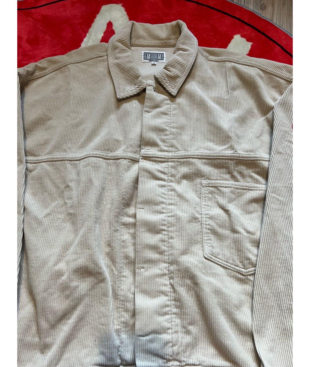 CAV EMPT Белая велюровая куртка, фото 3