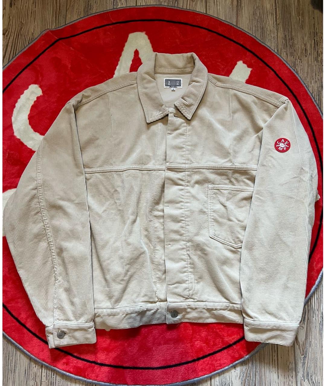 CAV EMPT Белая велюровая куртка, фото 9