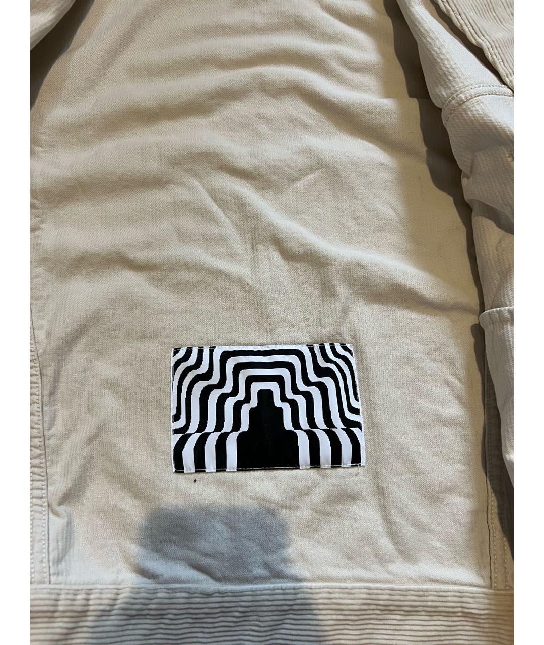 CAV EMPT Белая велюровая куртка, фото 8