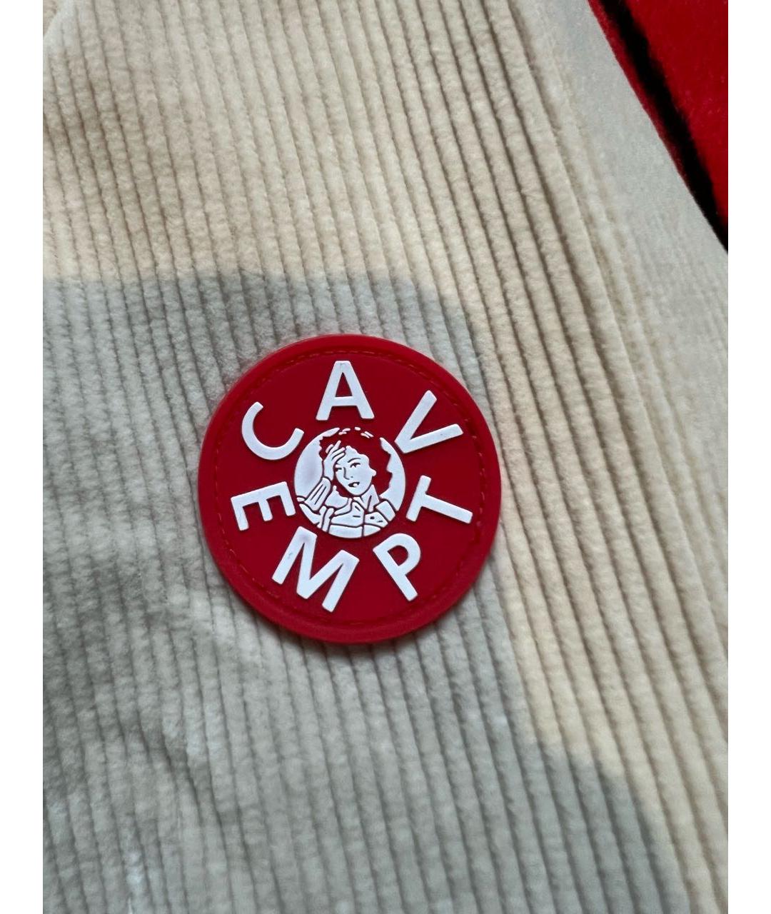 CAV EMPT Белая велюровая куртка, фото 2