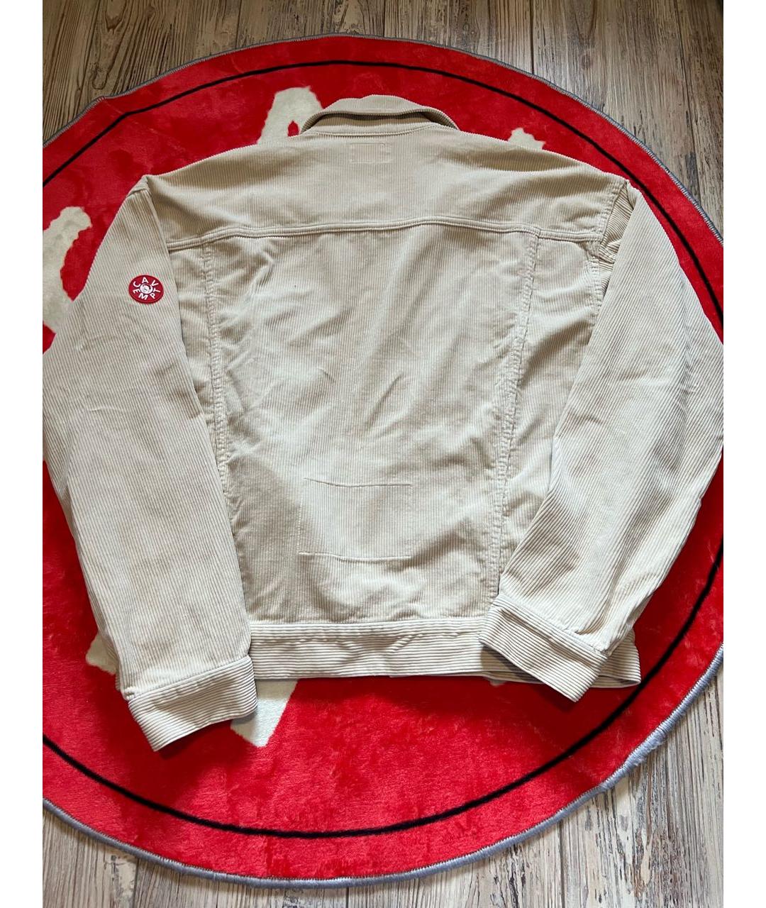 CAV EMPT Белая велюровая куртка, фото 7