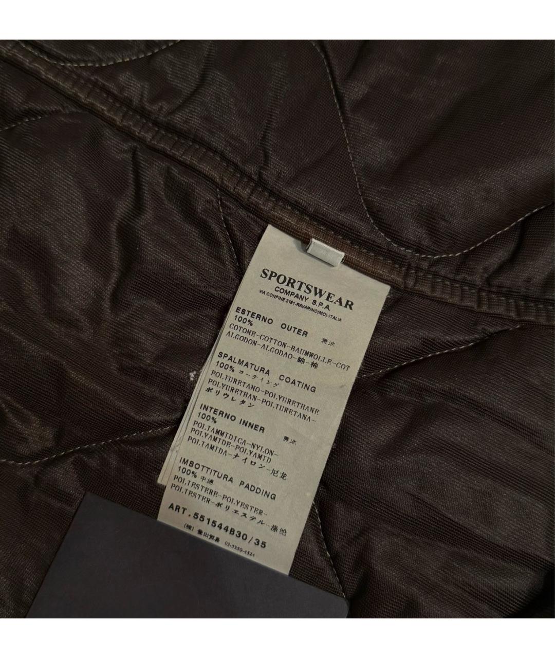 STONE ISLAND Коричневая куртка, фото 8