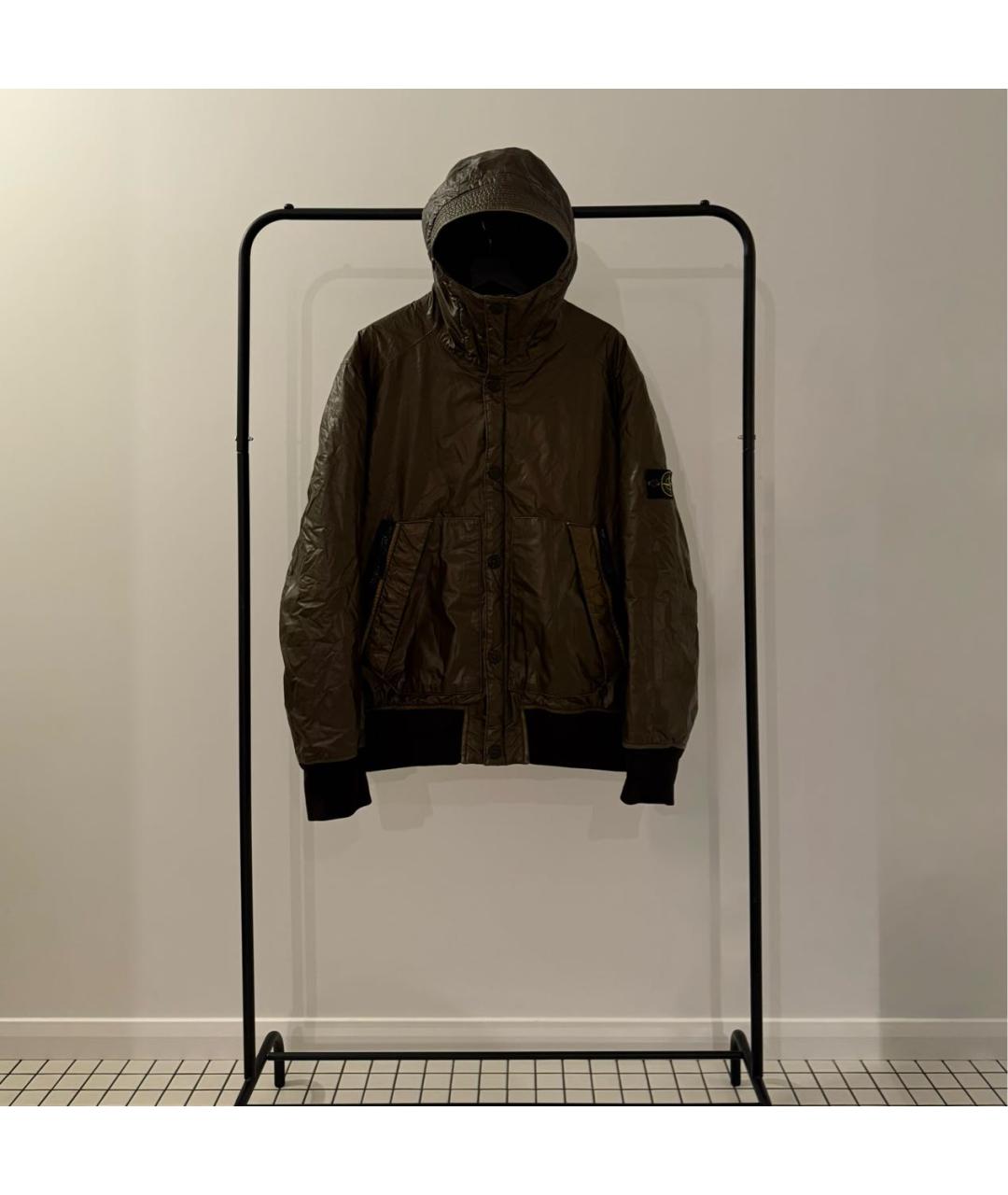 STONE ISLAND Коричневая куртка, фото 9