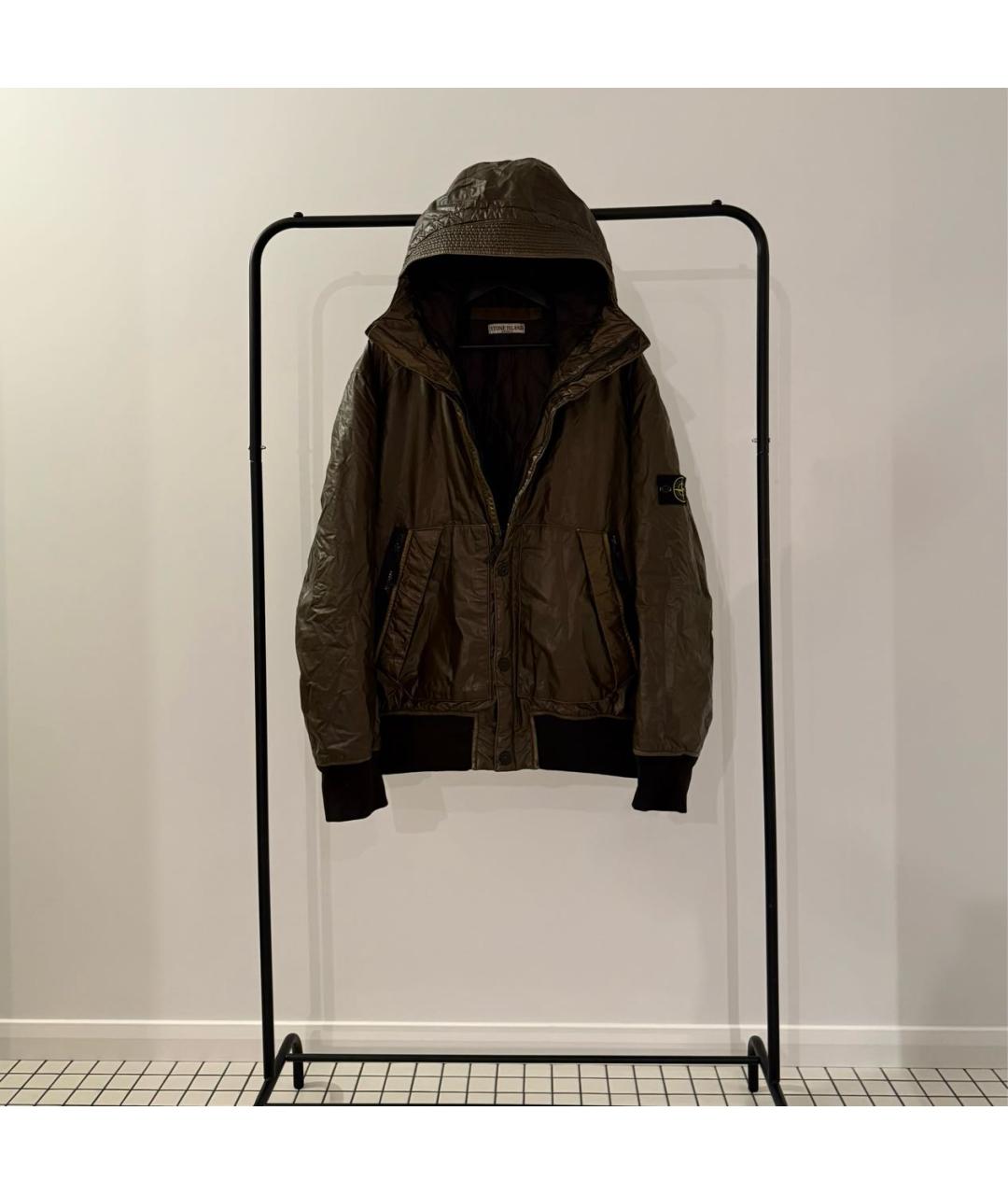 STONE ISLAND Коричневая куртка, фото 2
