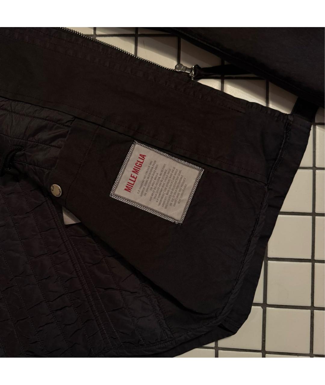 CP COMPANY Черная куртка, фото 5