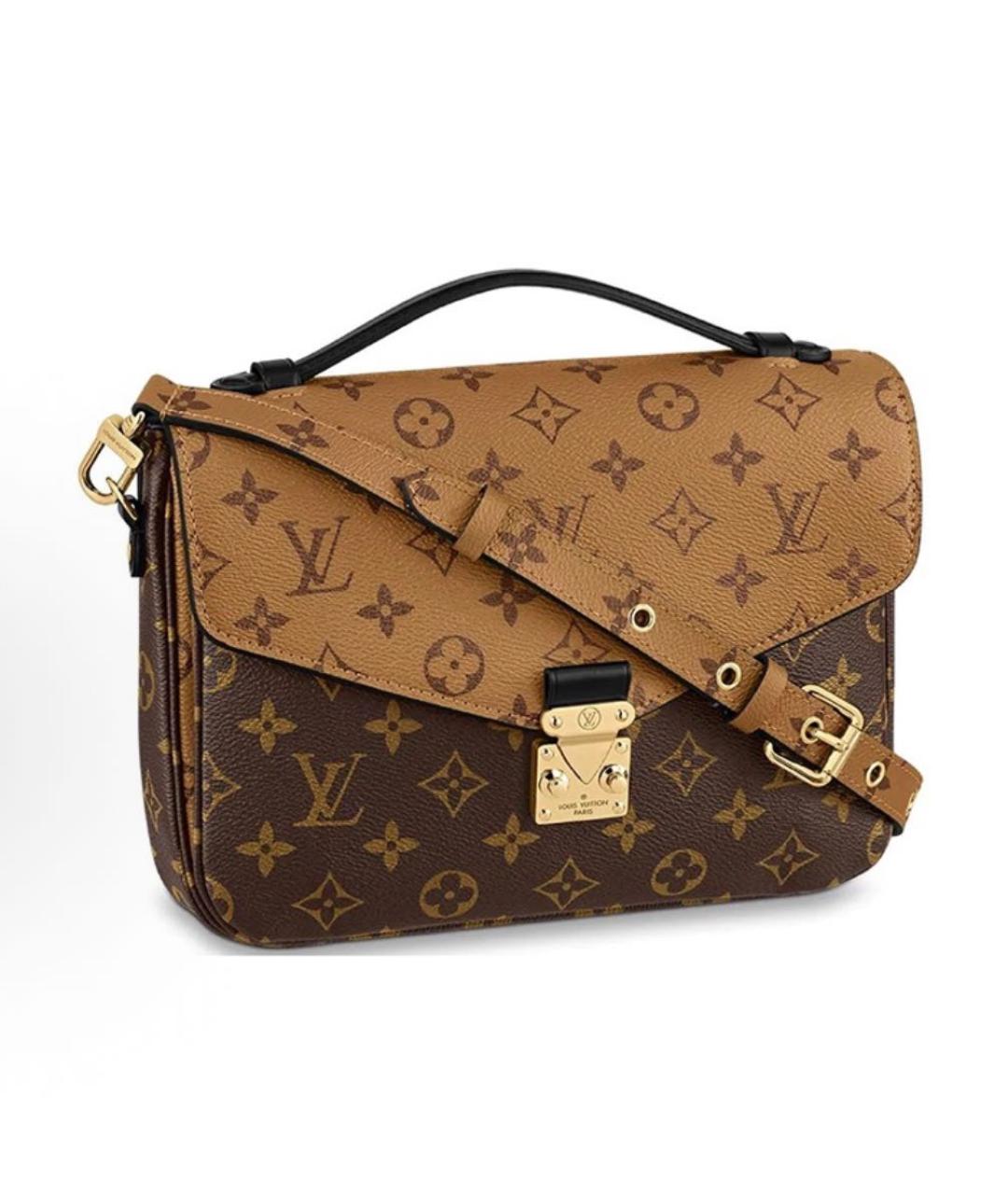 LOUIS VUITTON Коричневая сумка через плечо, фото 5