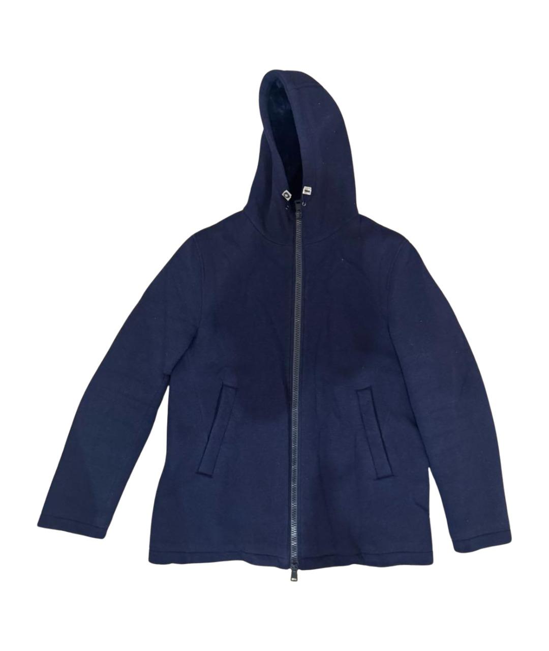 HERNO Темно-синяя куртка, фото 1