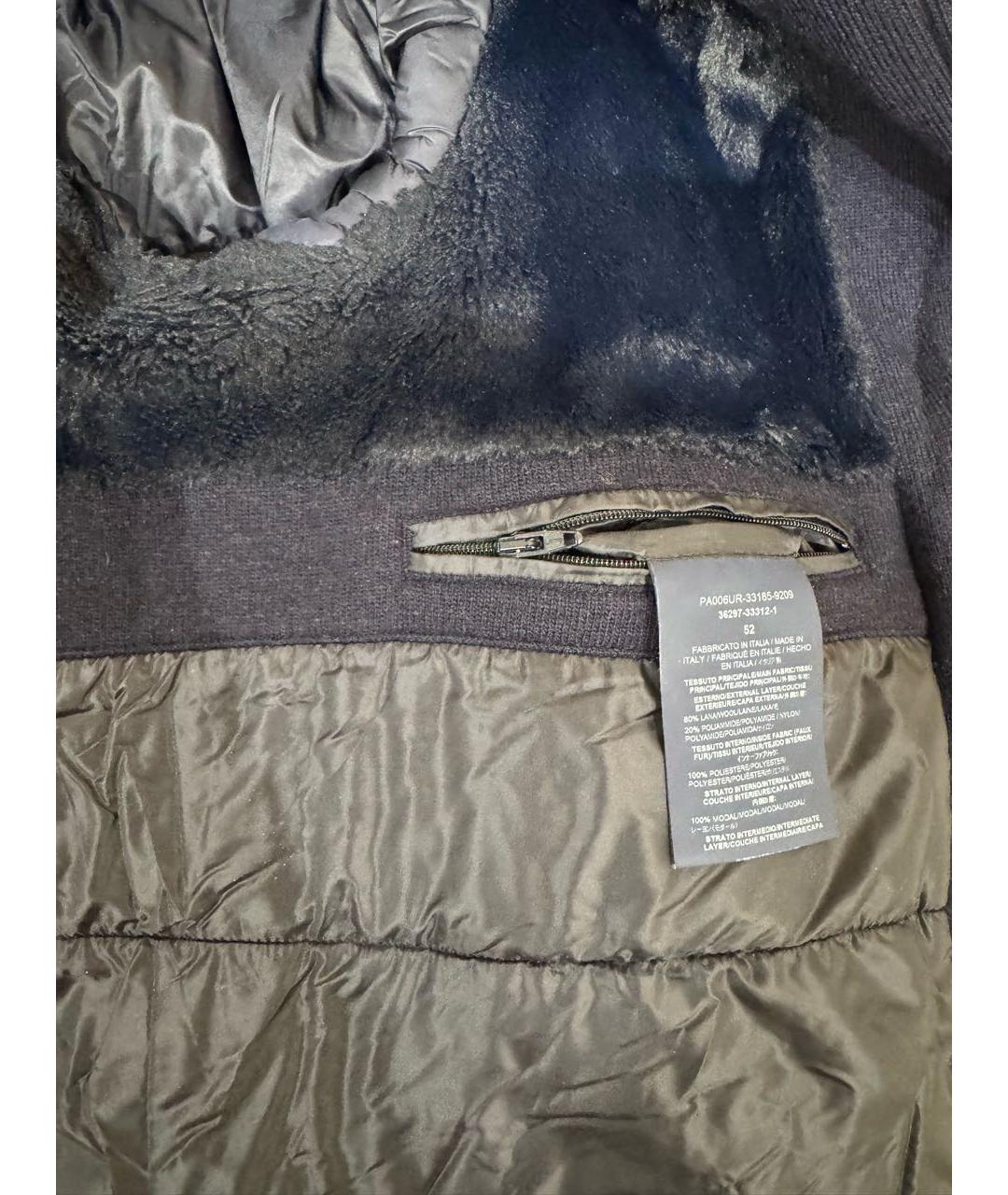 HERNO Темно-синяя куртка, фото 5