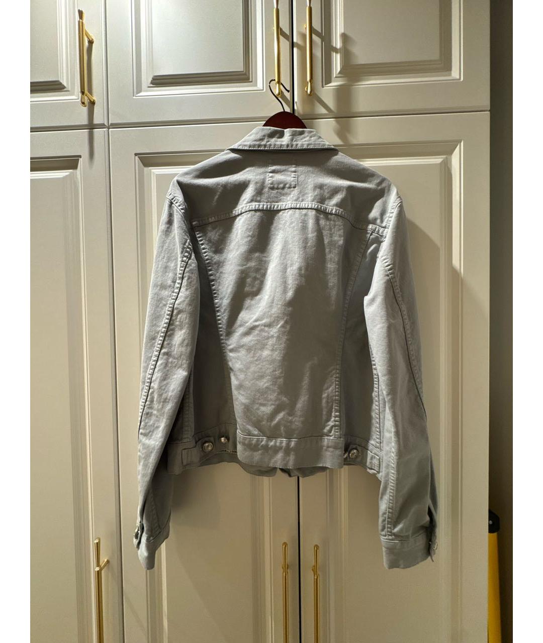 JACOB COHEN Антрацитовая деним куртка, фото 2