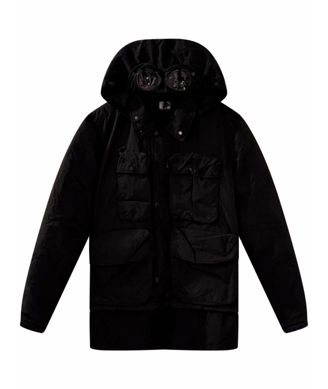 CP COMPANY Черный пуховик, фото 1