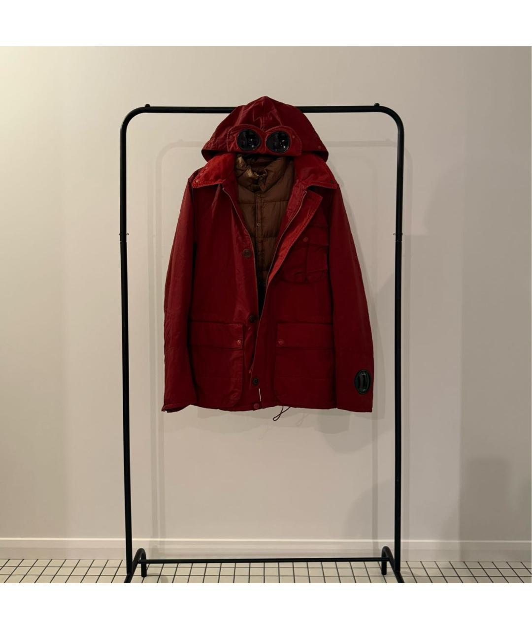 CP COMPANY Бордовая куртка, фото 2