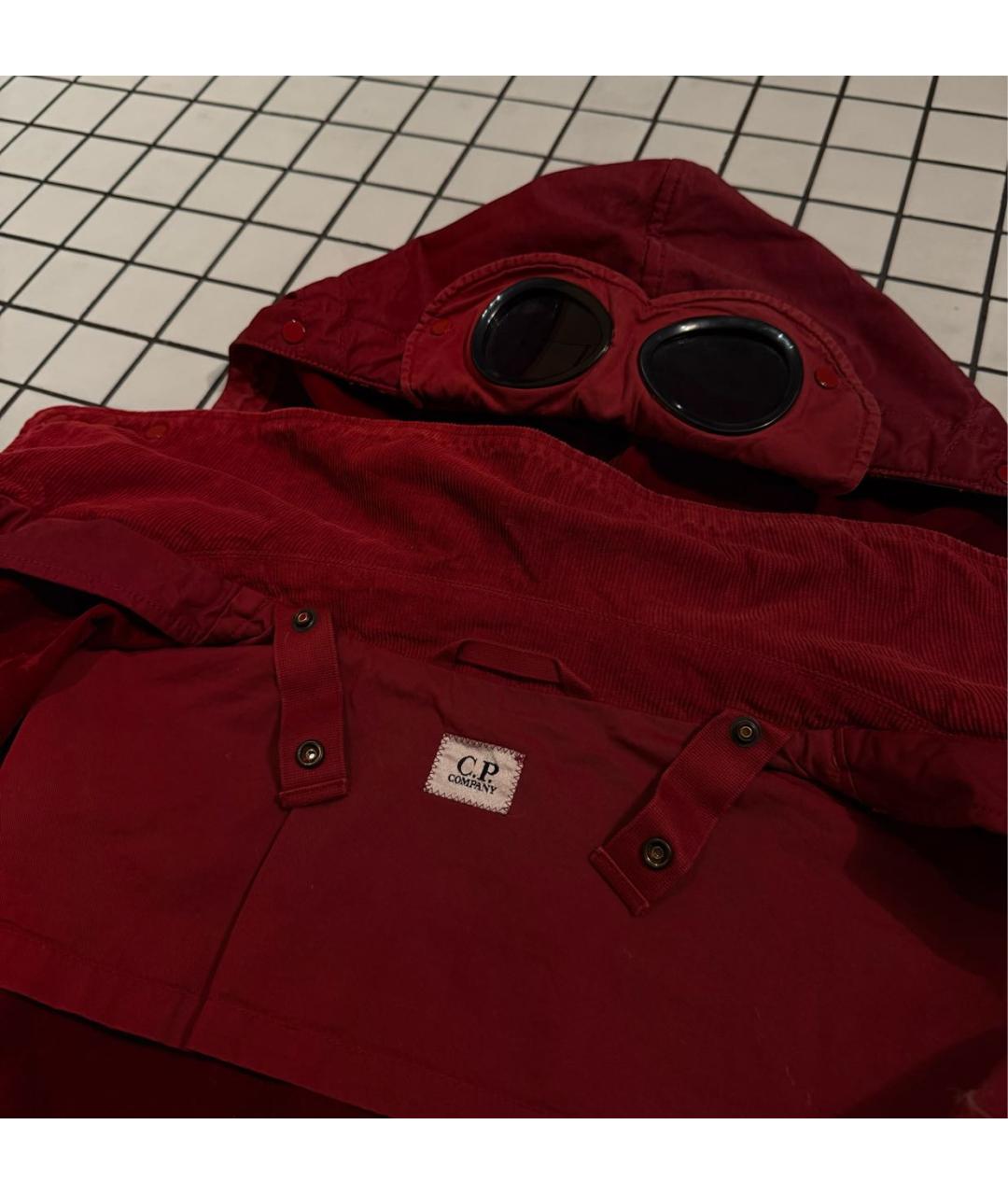 CP COMPANY Бордовая куртка, фото 7